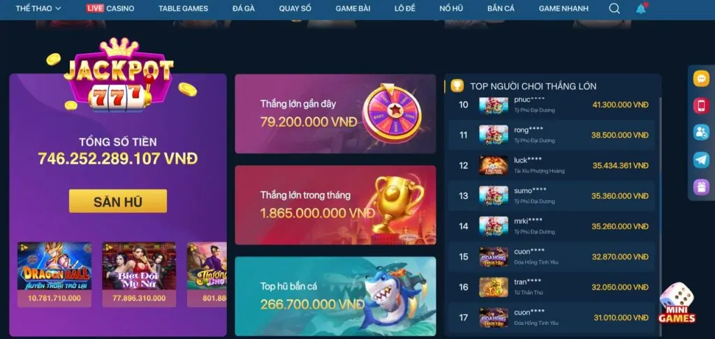 Đa dạng sản phẩm giải trí tại 22hello88 chính thức